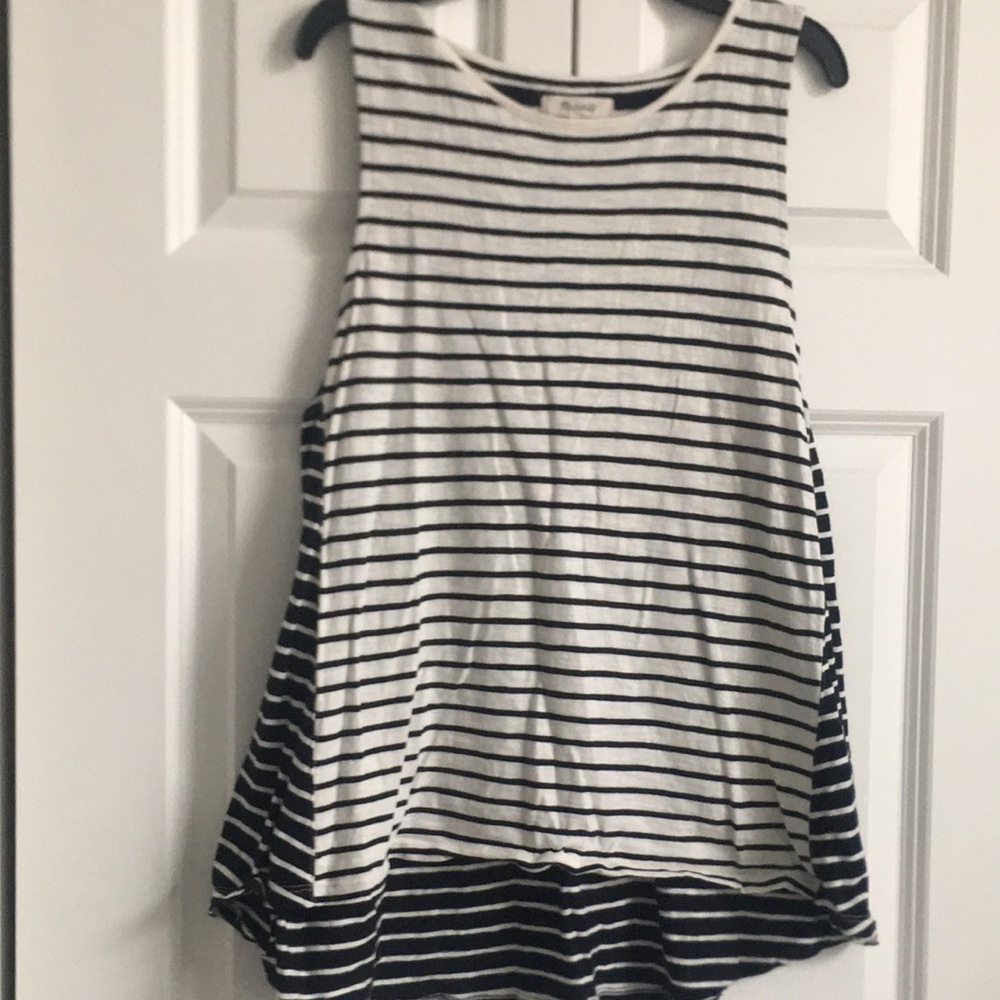 Madewell striped tank